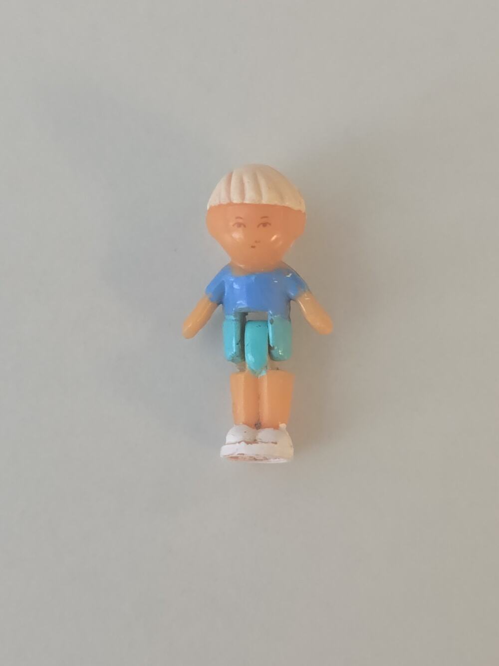 1993 Polly Pocket Bluebird Merry Go Round Replacement Wee Willie Boy Doll/figure
